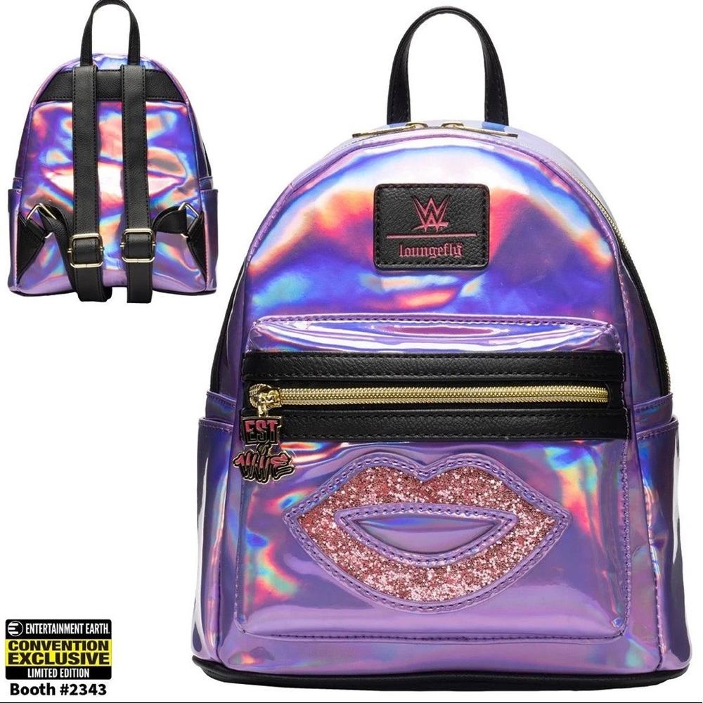 WWE WrestleMania Bianca Belair Mini Backpack Convention Exclusive